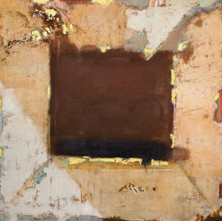 Ahmad Sadali - Frame-Like Bars With Golden Remnants