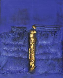 Ahmad Sadali - Lelehan Emas Pada Bidang Ultramarin (Molten Gold On A Field Of Ultramarine) 