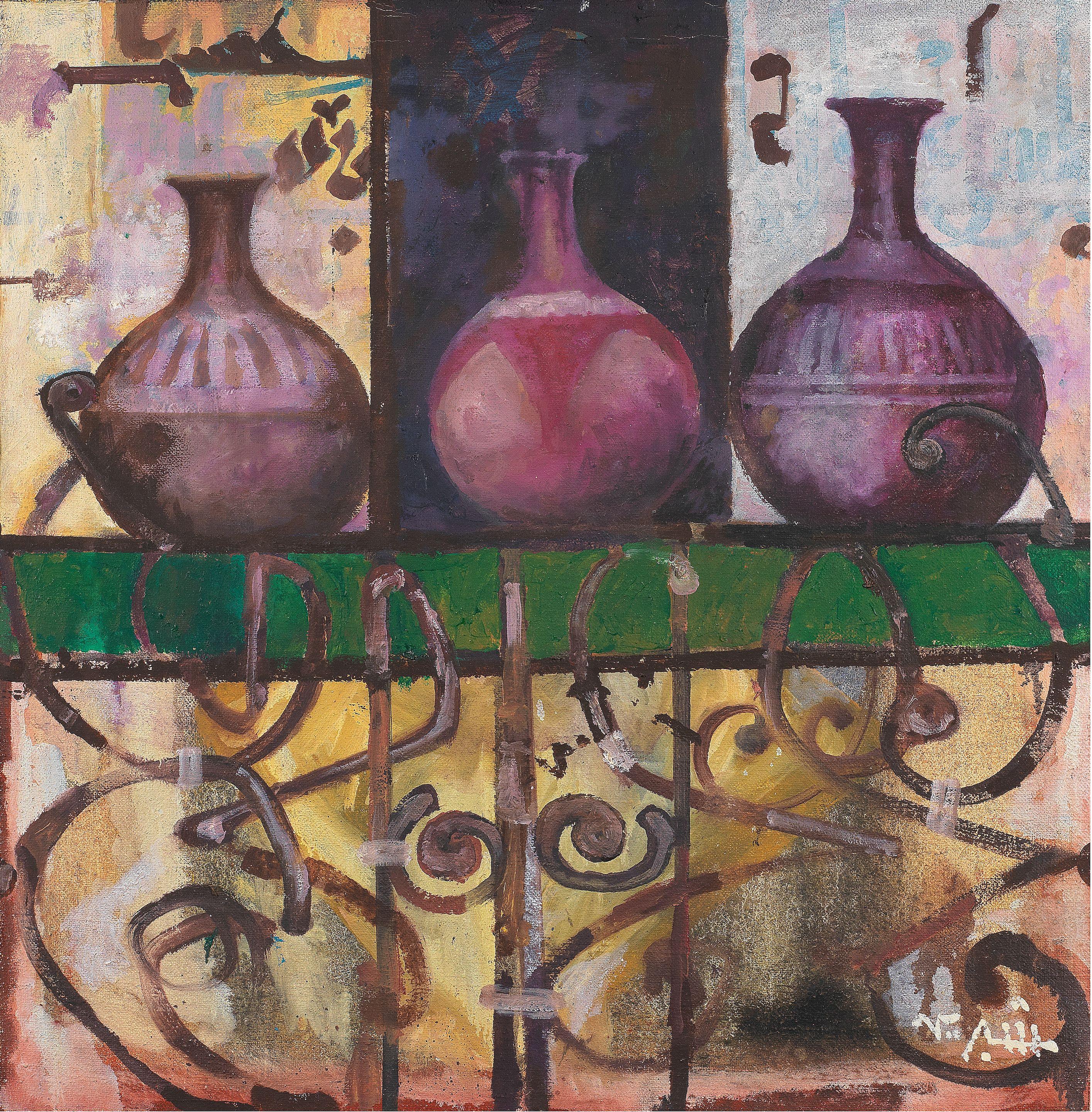 Ahmad Shibrain - Untitled, 1999 (Framed)