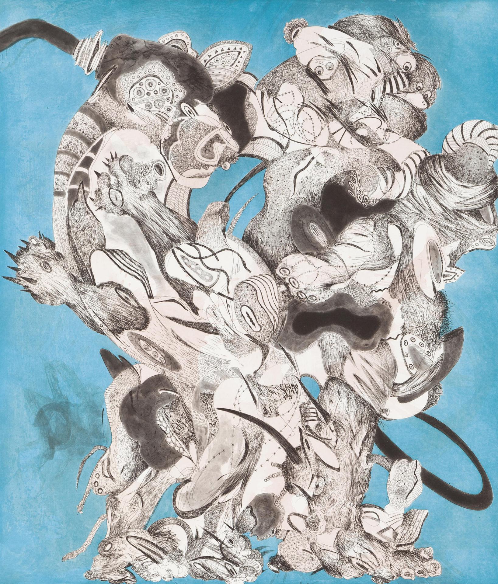 Ahmed Alsoudani - Untitled