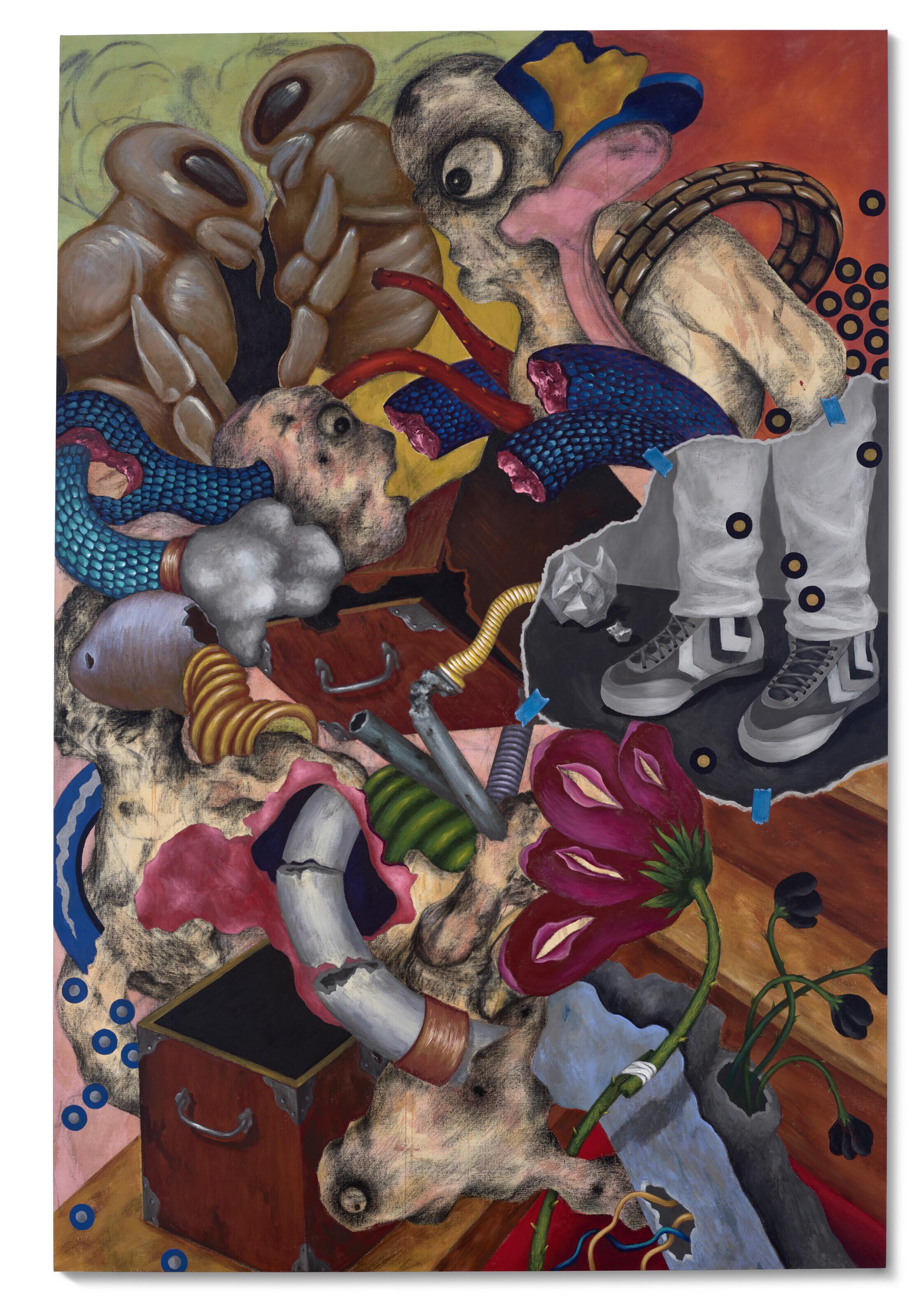 Ahmed Alsoudani - Untitled