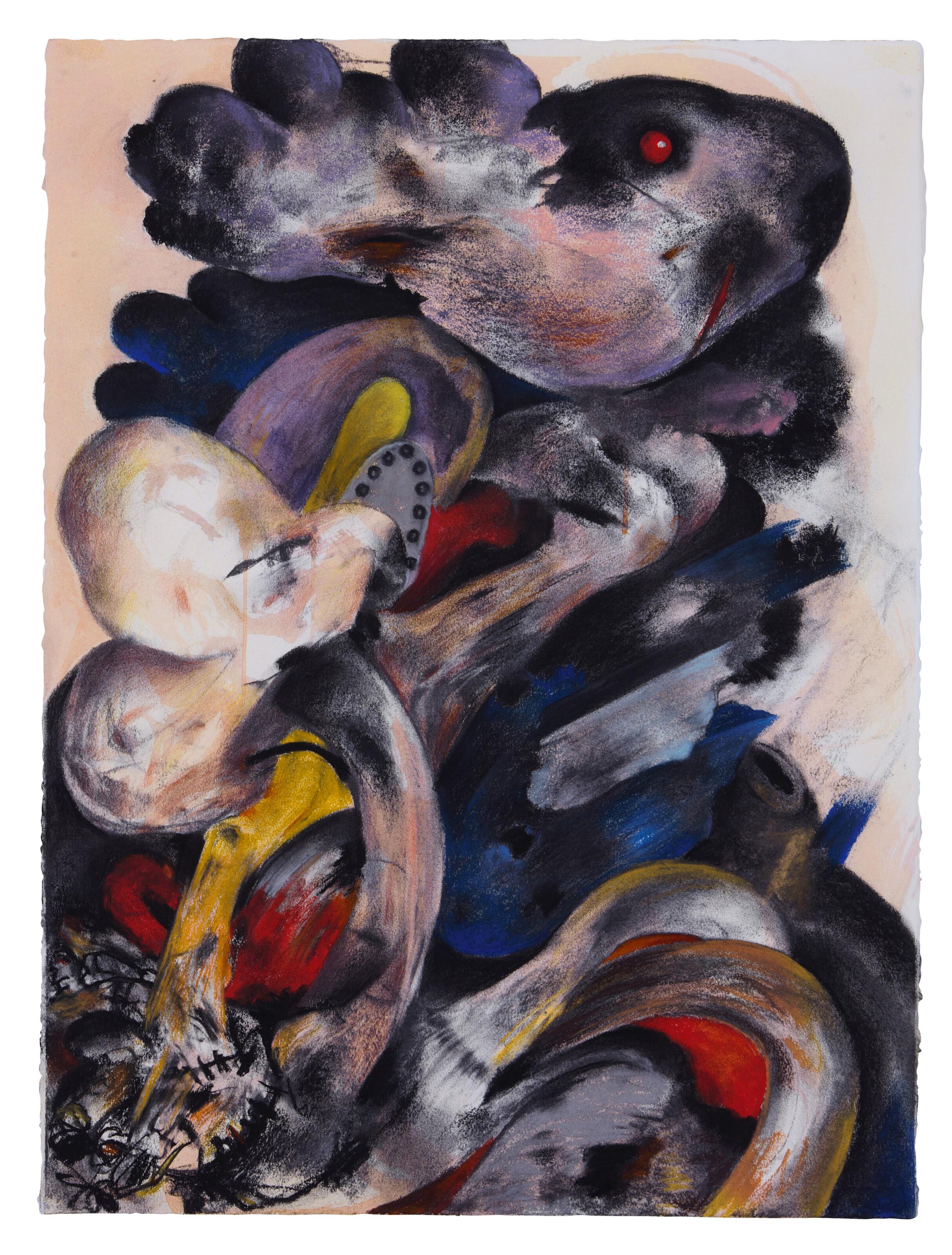 Ahmed Alsoudani - Untitled