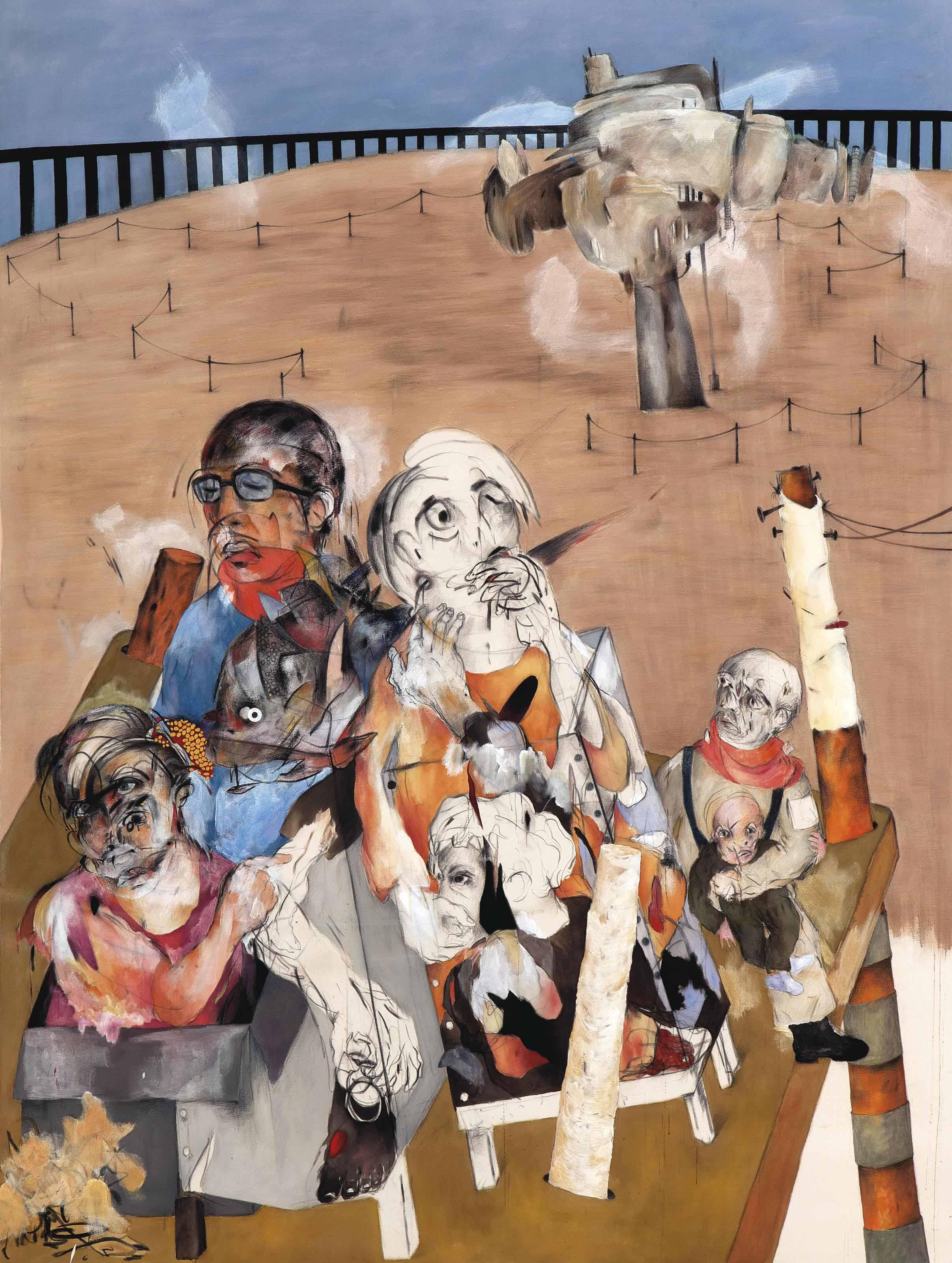 Ahmed Alsoudani - Untitled