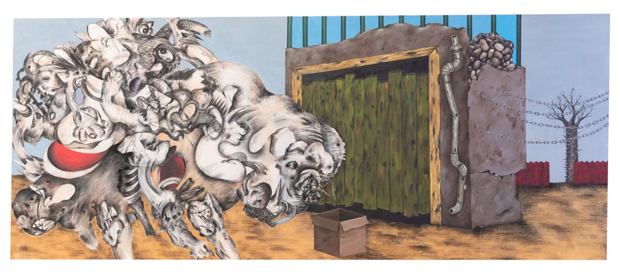 Ahmed Alsoudani - Untitled