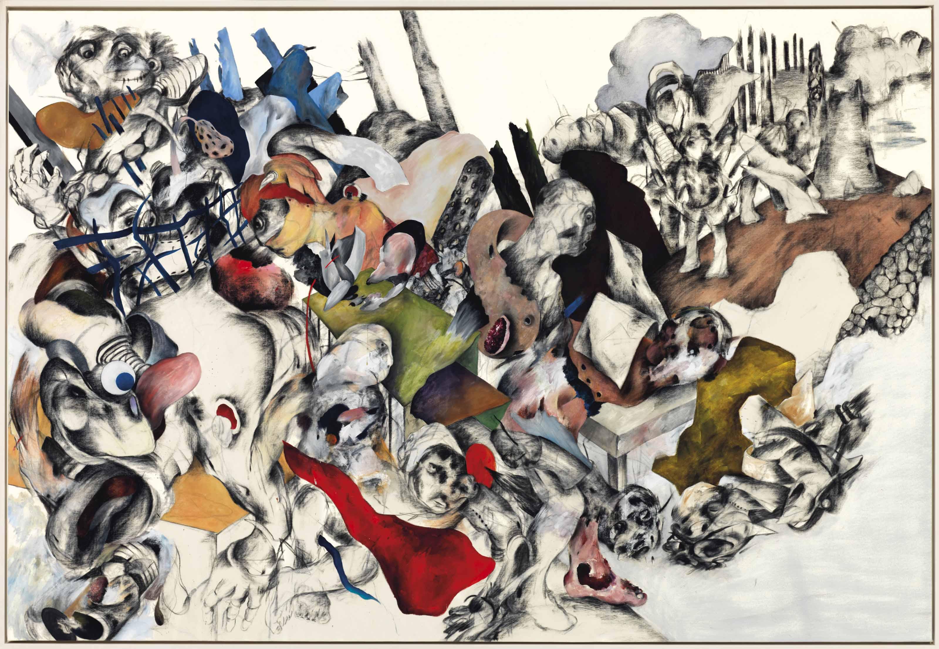 Ahmed Alsoudani - Untitled