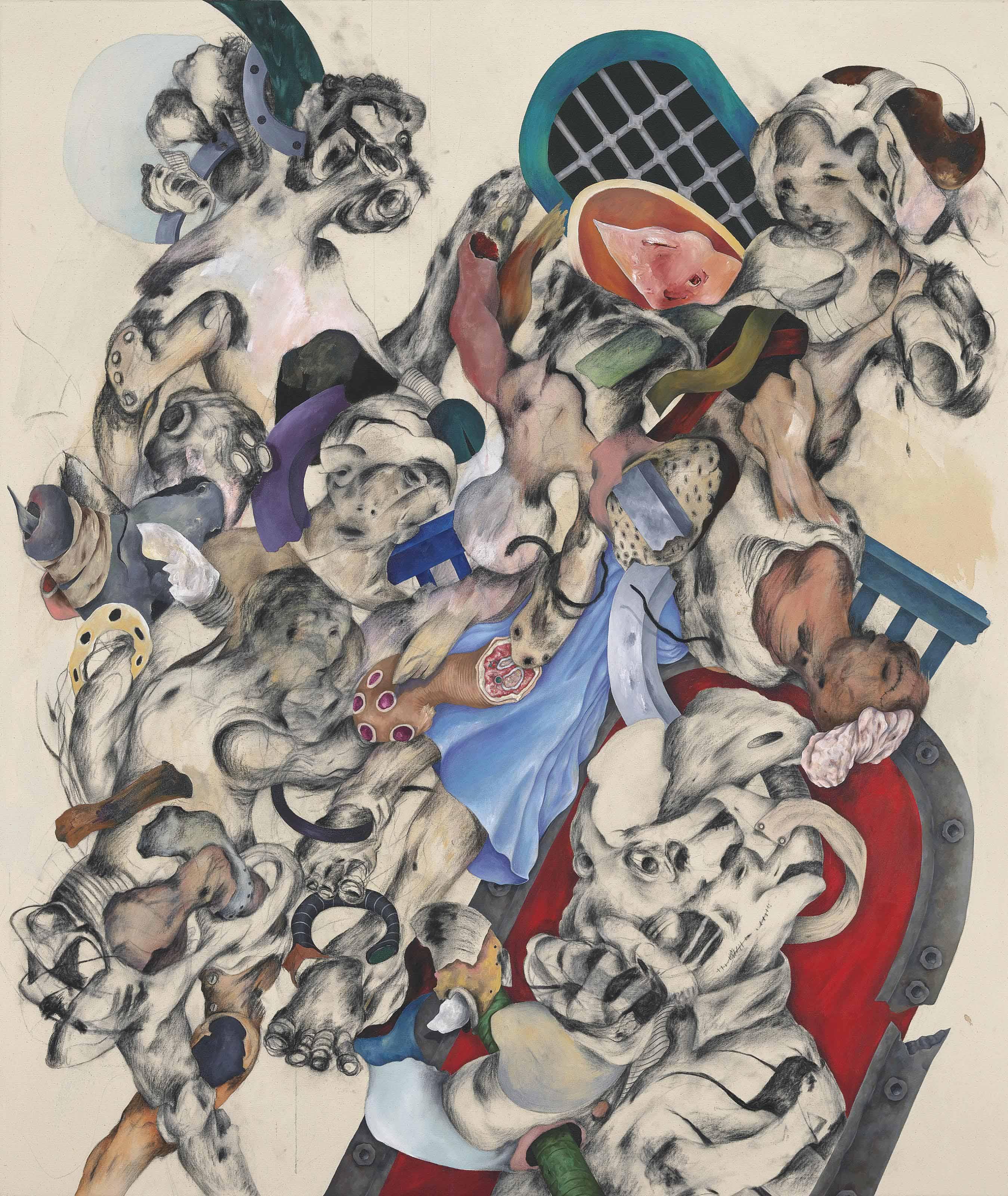 Ahmed Alsoudani - Untitled