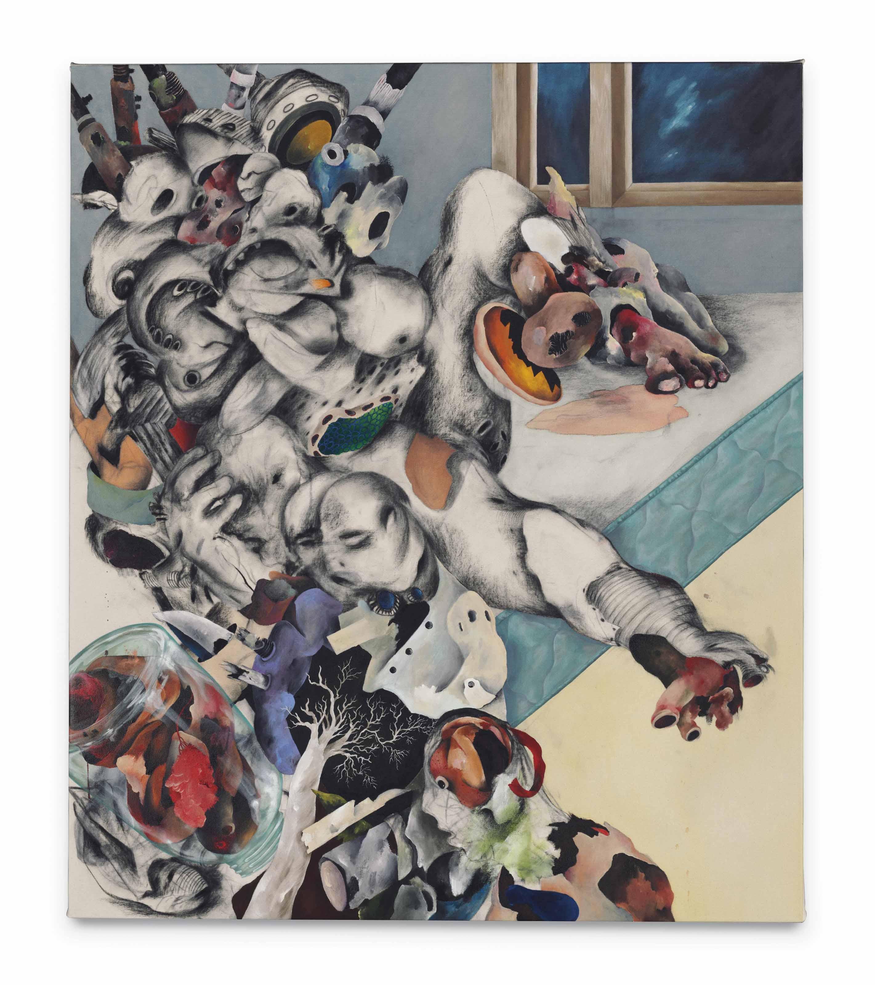 Ahmed Alsoudani - Untitled