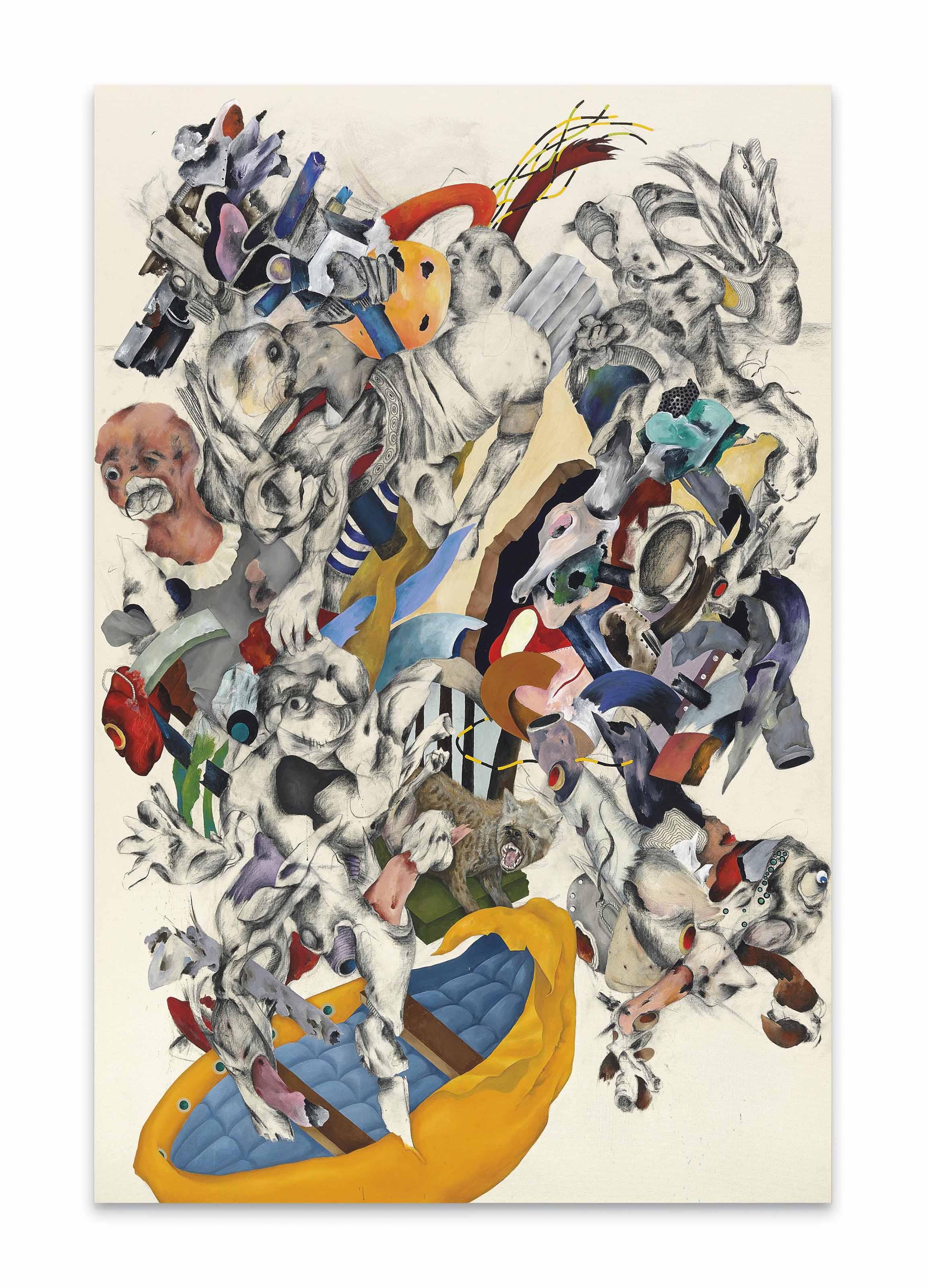 Ahmed Alsoudani - Untitled