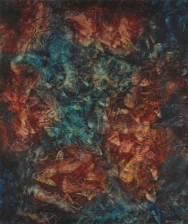 Ahmed Ben Driss El Yacoubi - Moroccanred Dreaming Of Blue 