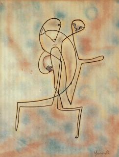 Ahmed Ben Driss El Yacoubi - Moroccanuntitled 