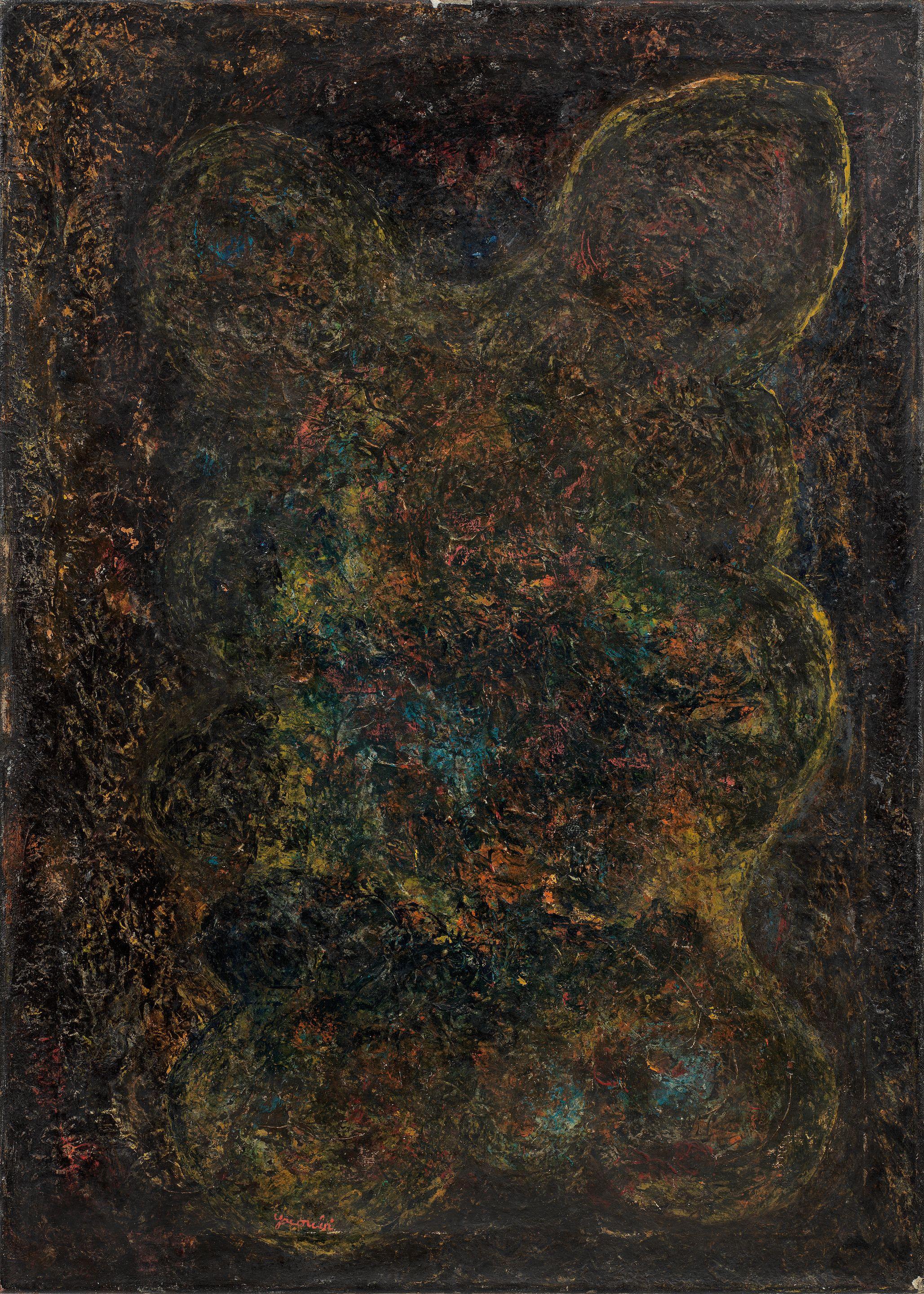 Ahmed Ben Driss El Yacoubi - Untitled