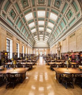 Ahmet Ertuğ - Loker Reading Room – Widener Library, Harvard University, Cambridge