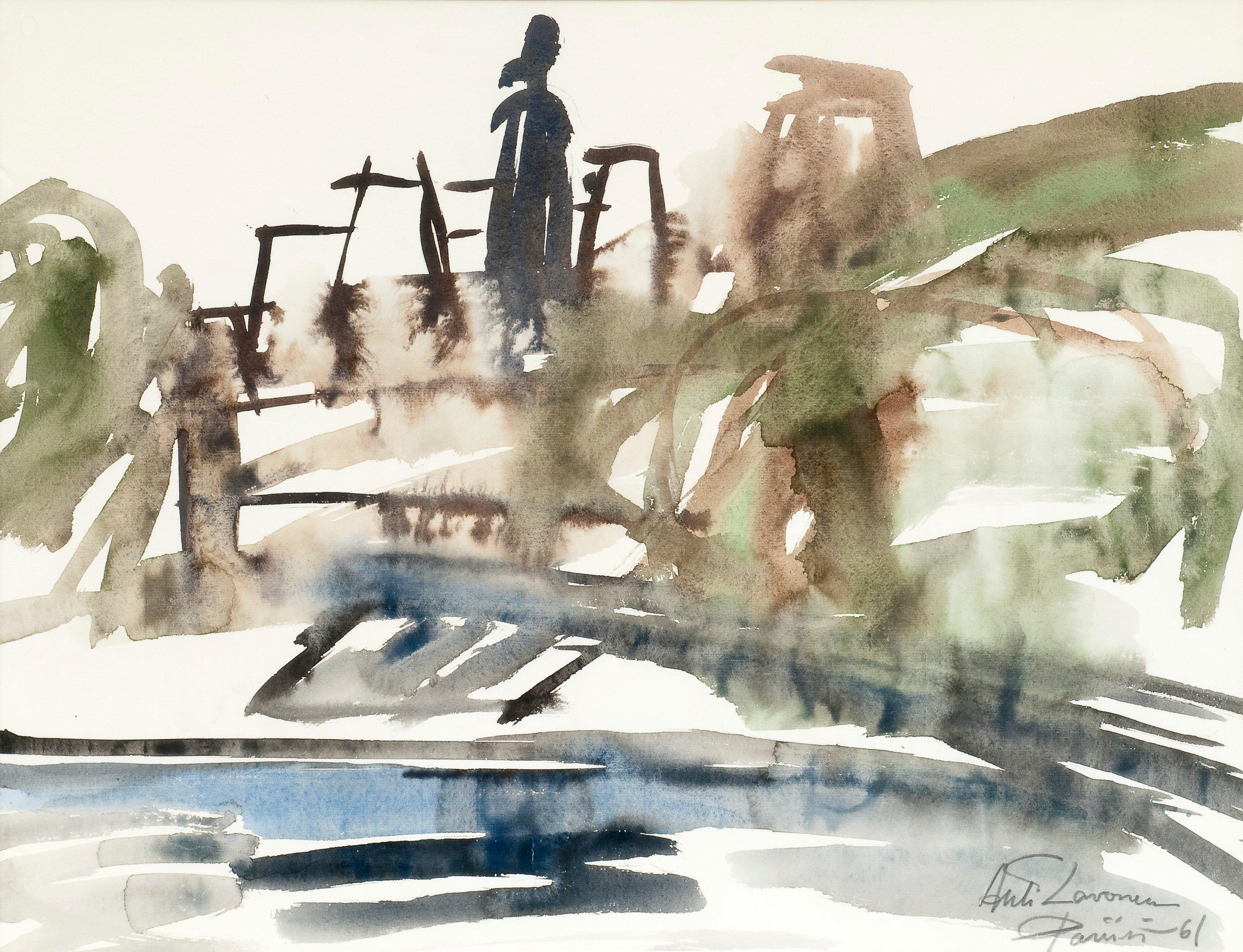 Ahti Lavonen - A View Of Paris.