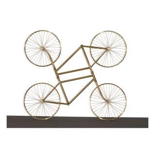 Ai Weiwei - Forever Duo (Stainless Steel Bicycles In Gilding)