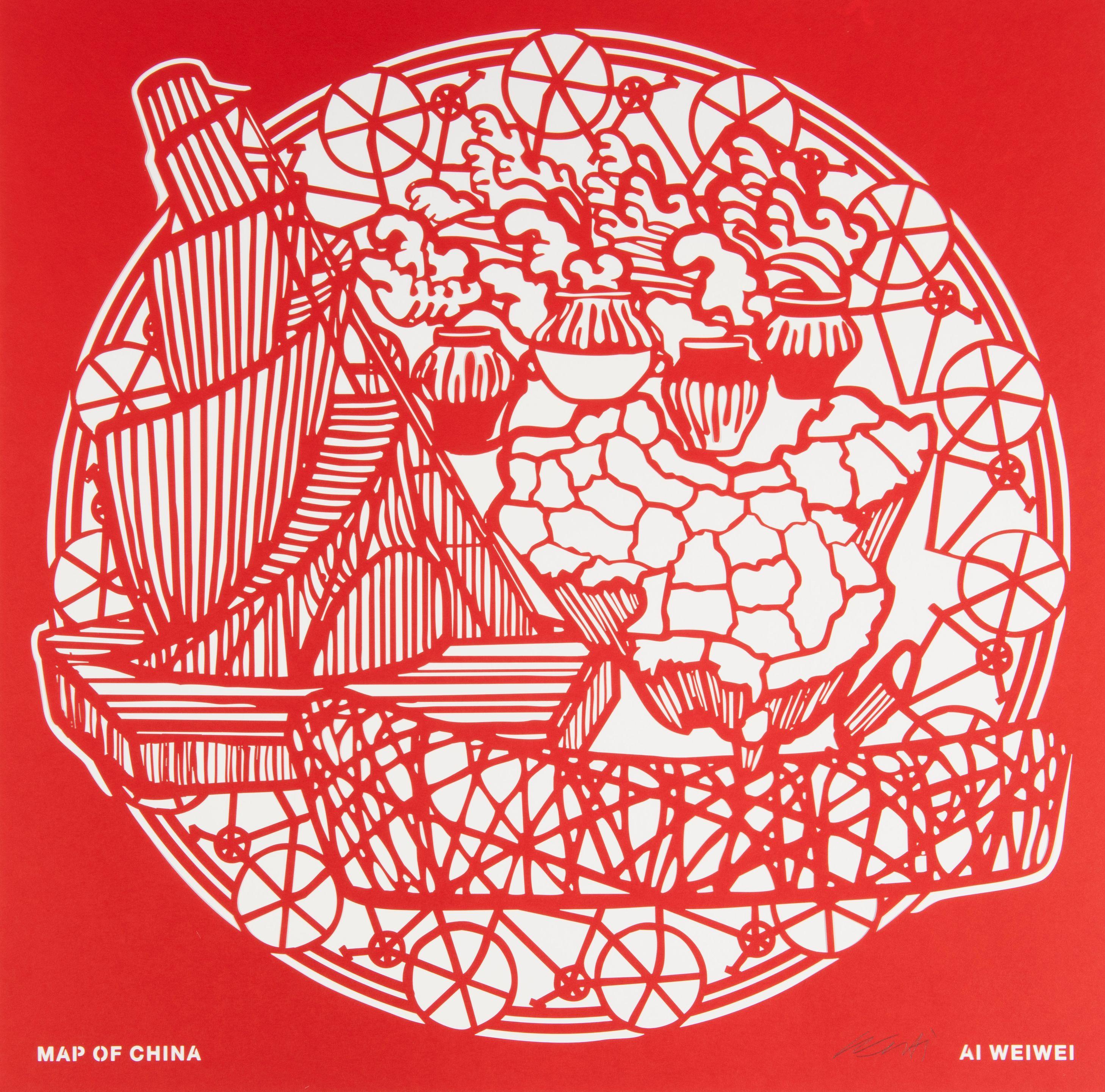 Ai Weiwei - Paper cut portfolio