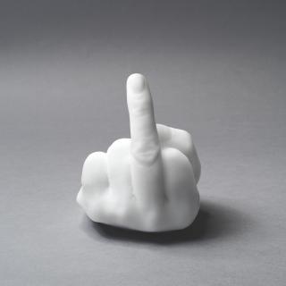 Ai Weiwei - Study of Perspective in Glass (Opaline White)