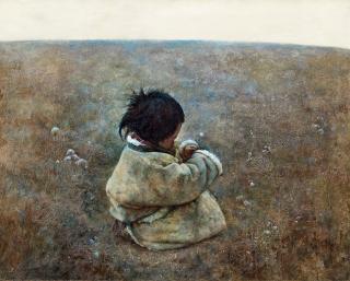 Ai Xuan - Autumn Still Lingers (Paintd In 1989)