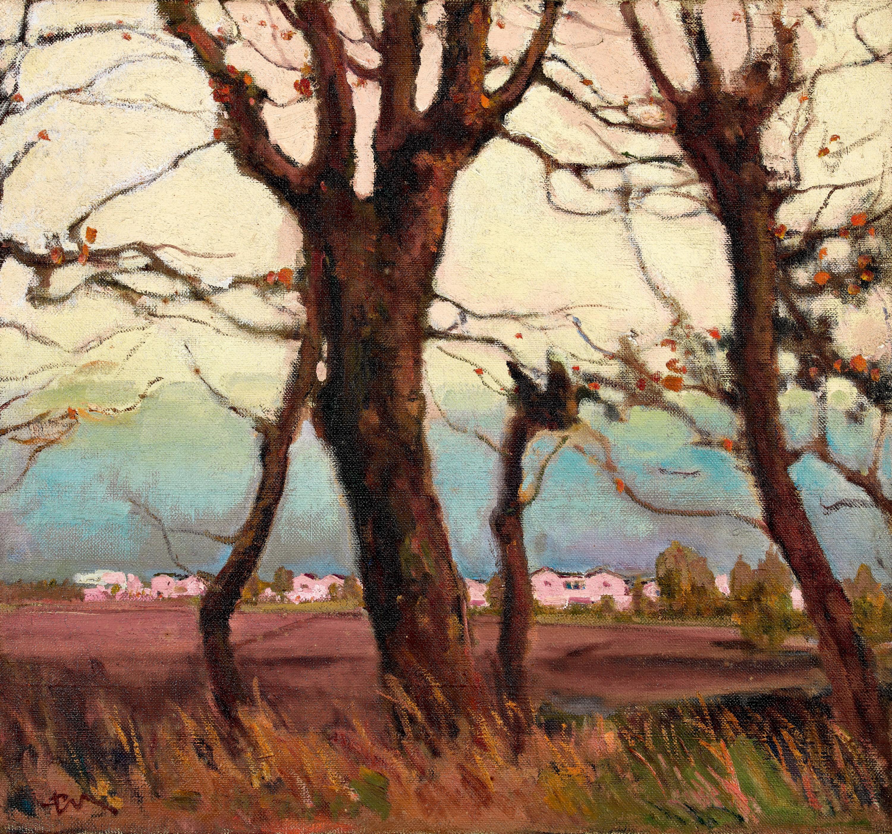 Ai Zhongxin - The Southern New Village(Painted In 1993)