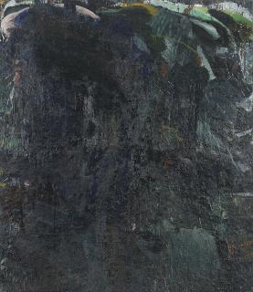 Aida Tomescu - Blue and Crimson, 1993