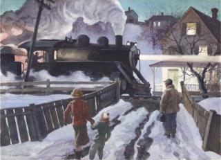 Aiden Lassell Ripley - The Evening Train