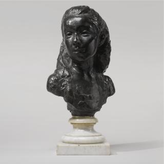 Aimé-Jules Dalou - Bust Of The Artist\'S Daughter