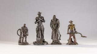 Aimé-Jules Dalou - Four Workers | Quatre Ouvriers