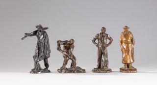 Aimé-Jules Dalou - Four Workers | Quatre ouvriers