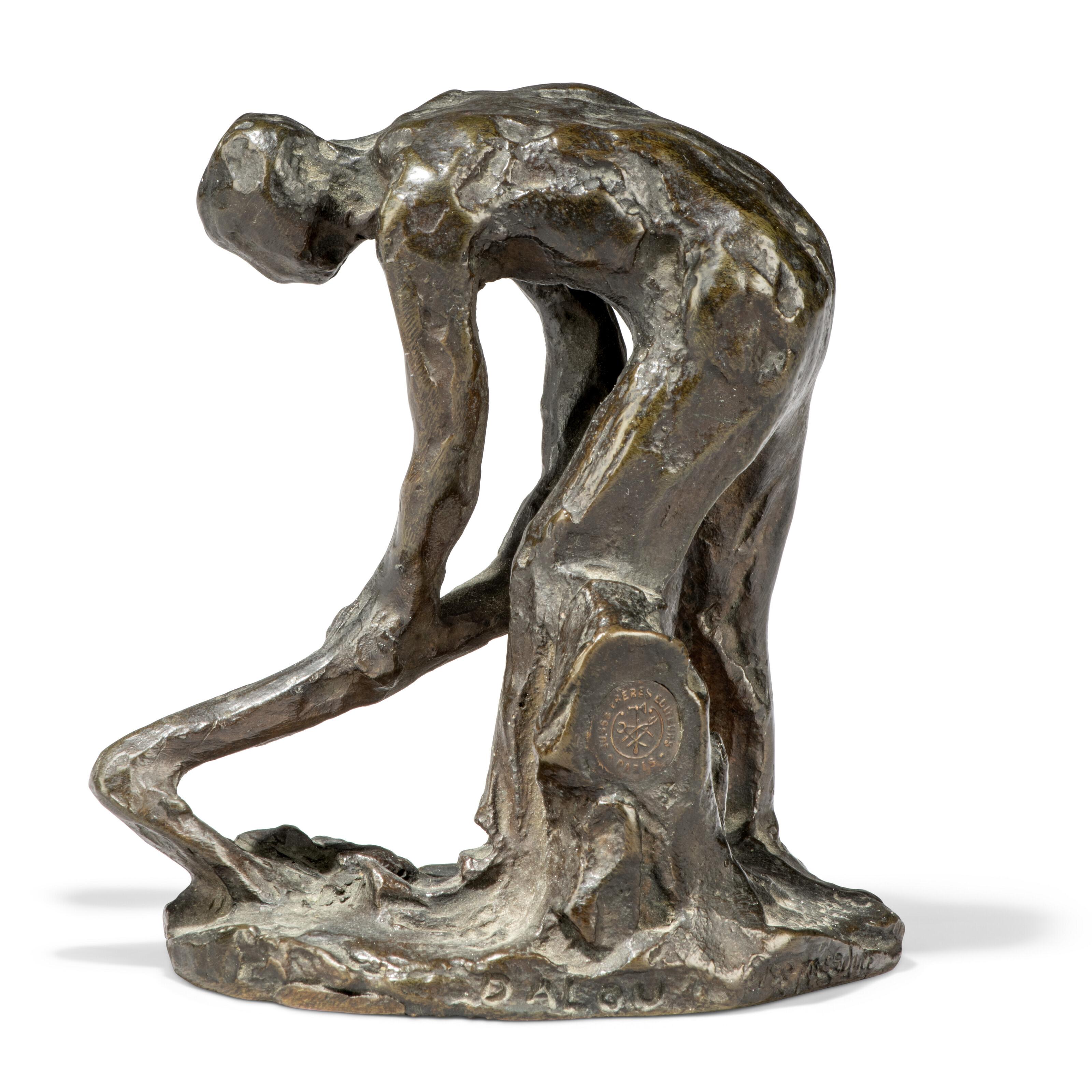 Aime-Jules Dalou - Glaneuse aux Bineur