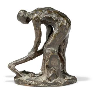 Aime-Jules Dalou - Glaneuse aux Bineur