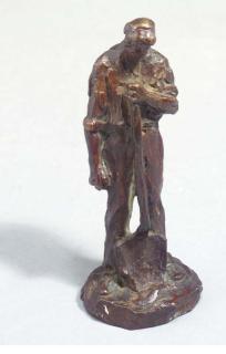 Aime Jules Dalou - Paysan À la Pelle