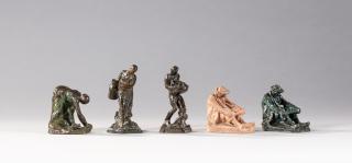 Aimé-Jules Dalou - Quatre Ouvriers agricoles (Four Farm workers)