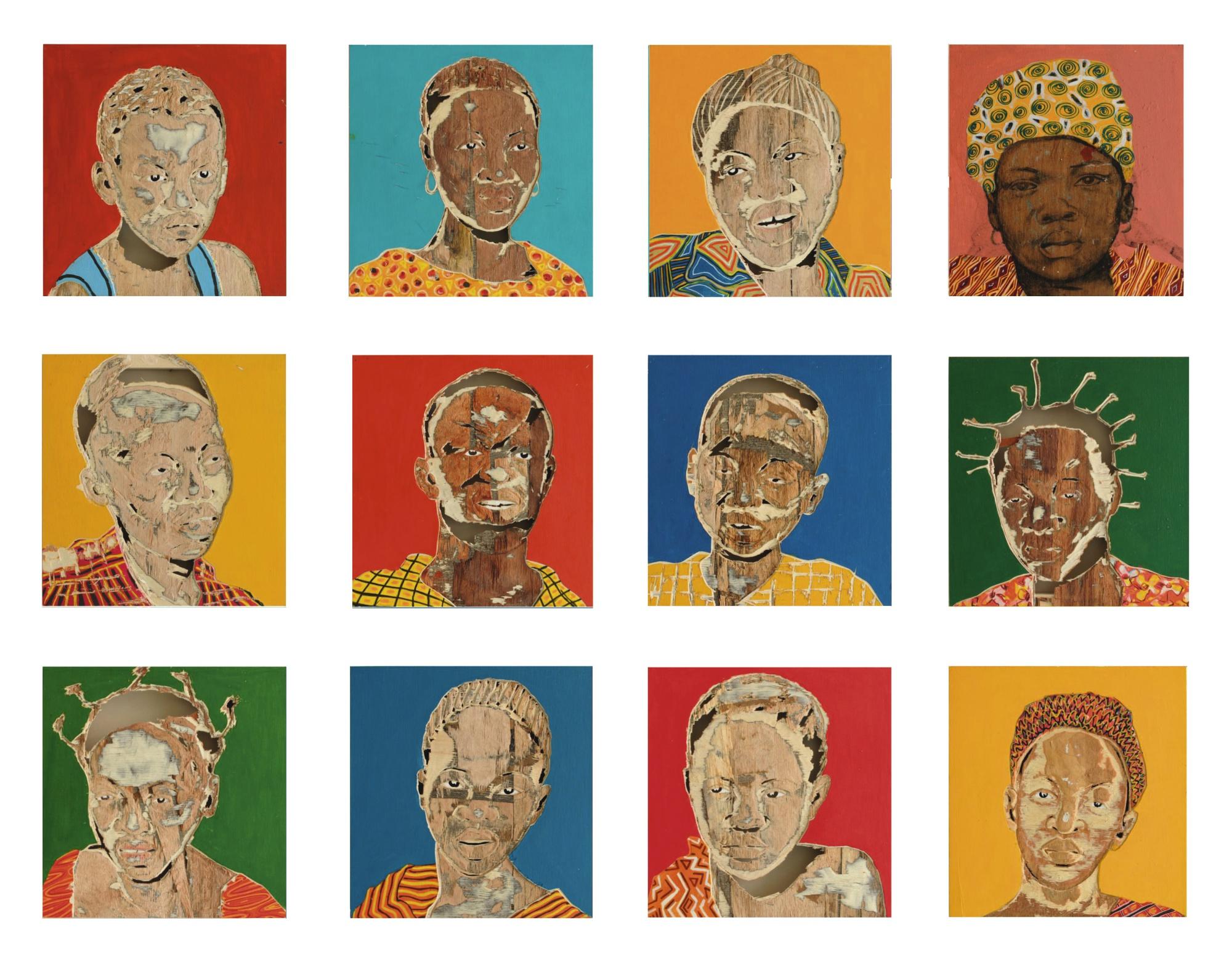 Aimé Mpane - Congolese12 Portraits