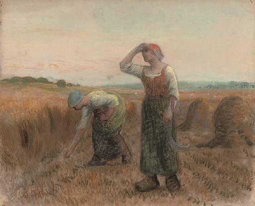 Aimé Perret - The harvesters
