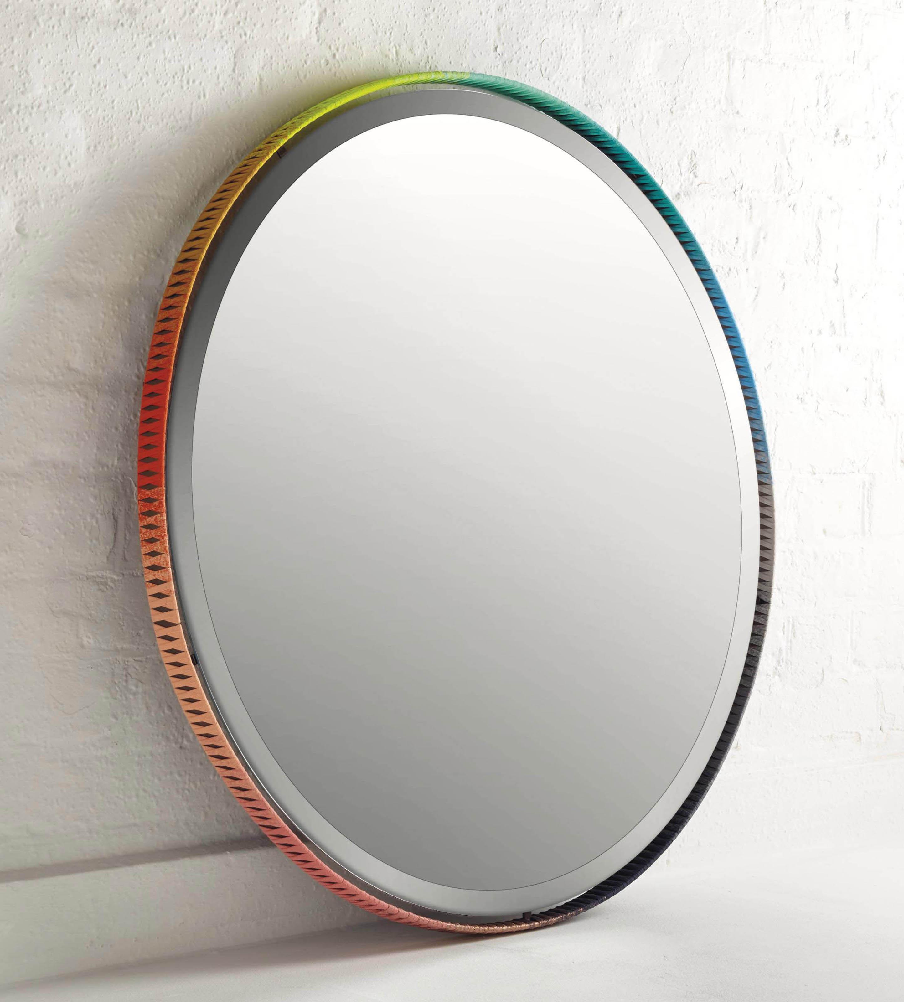 Aimee Betts - A\' COLOUR WHEEL\' MIRROR, 2014-2015