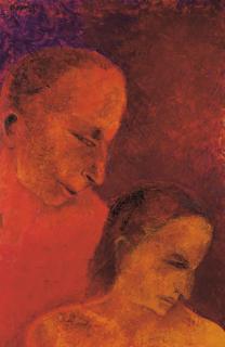 Akbar Padamsee - Lovers III