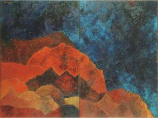 Akbar Padamsee - Mirror Image