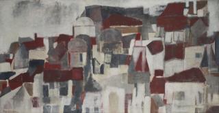 Akbar Padamsee - Rooftops