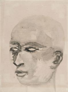 Akbar Padamsee - Untitled (Head)