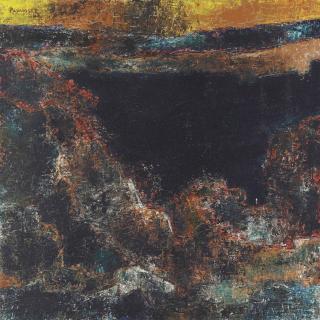 Akbar Padamsee - Untitled (Landscape)