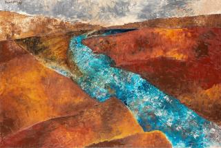 Akbar Padamsee - Untitled (Metascape)