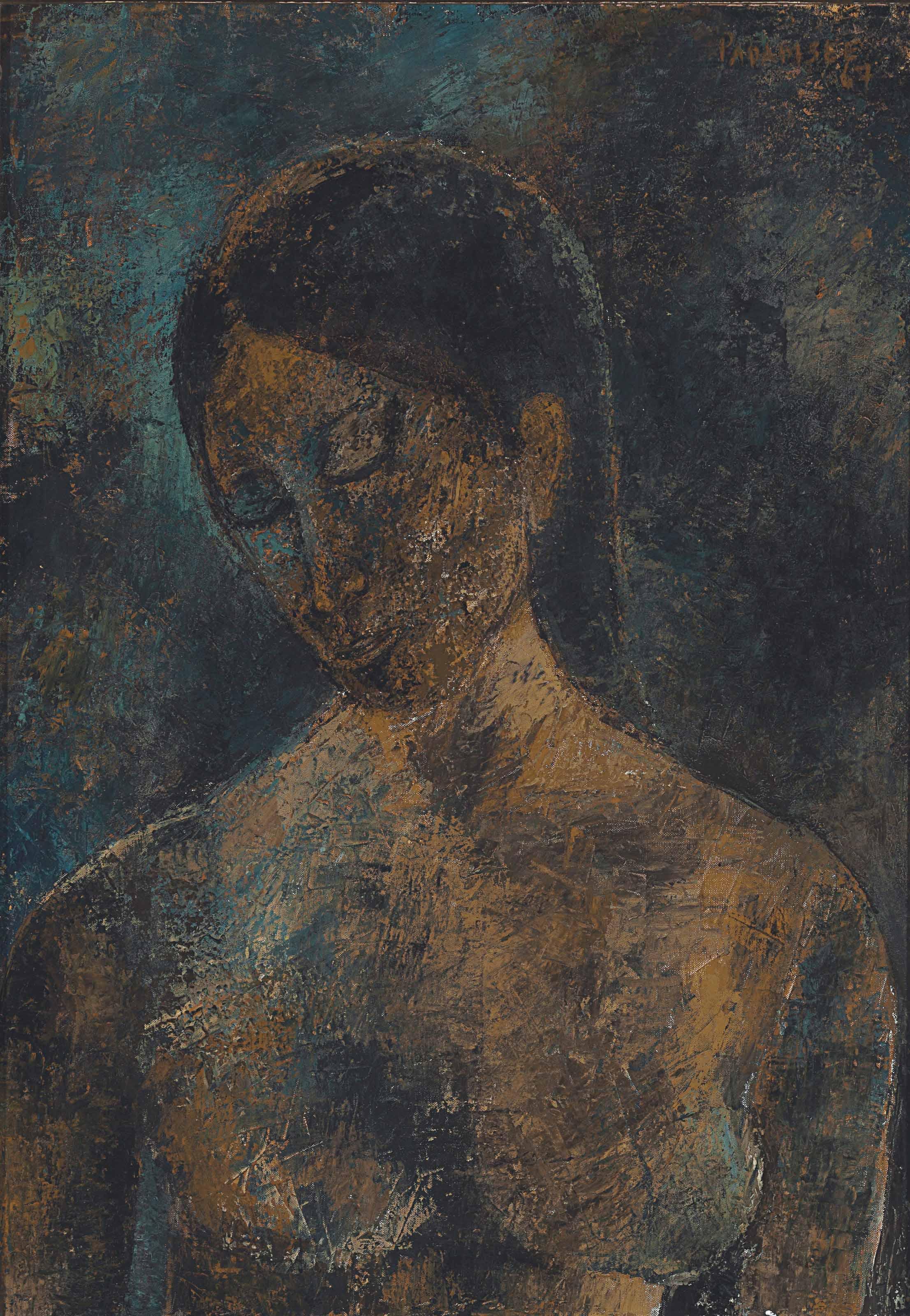 Akbar Padamsee - Untitled (Nude)