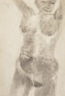 Akbar Padamsee - Untitled (Nude)
