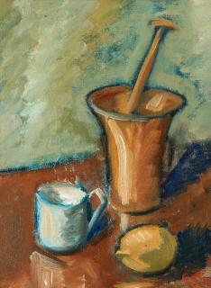 Åke Göransson - Still life with lemon