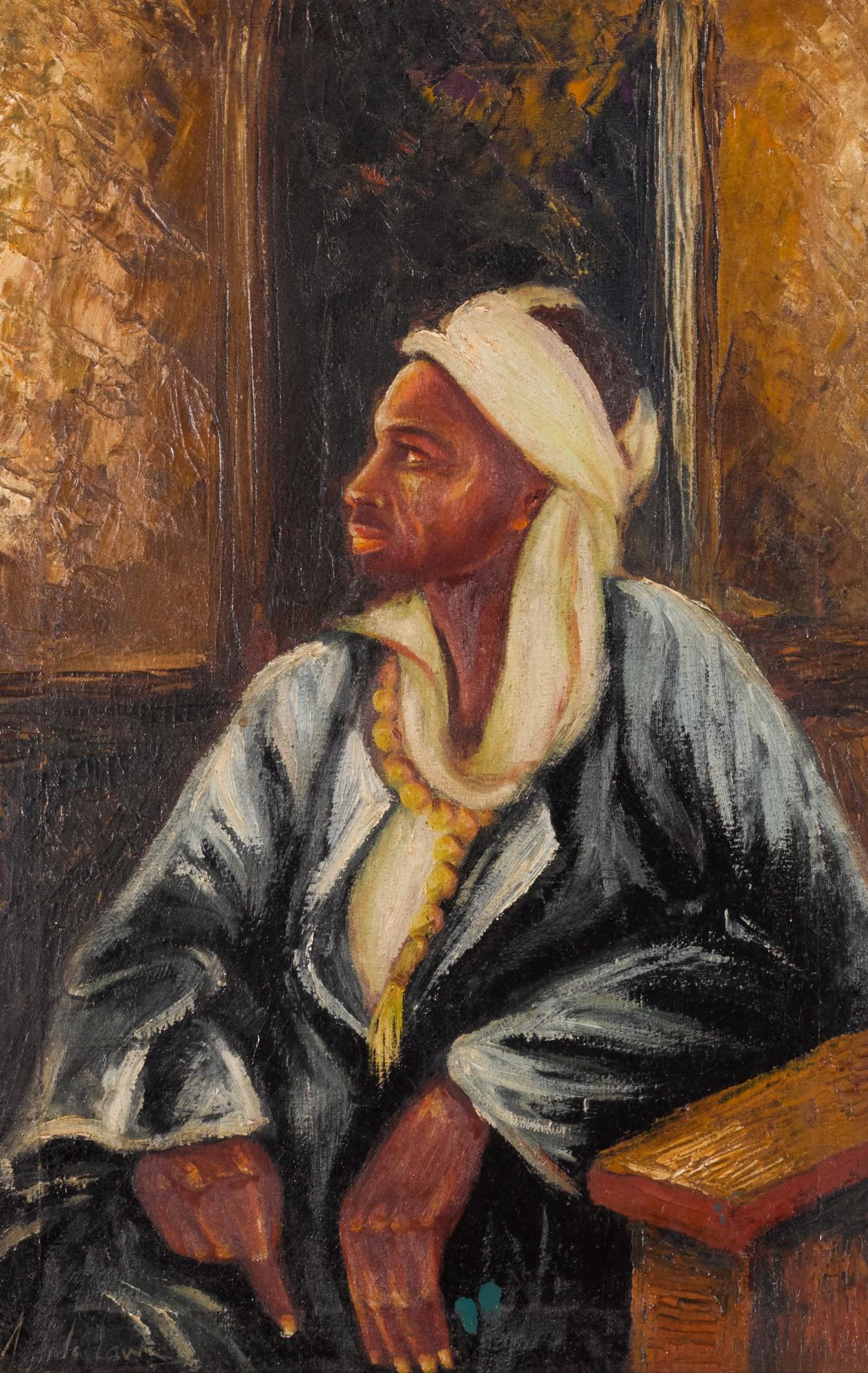 Akinola Lasekan - Portrait Of An Alhaji
