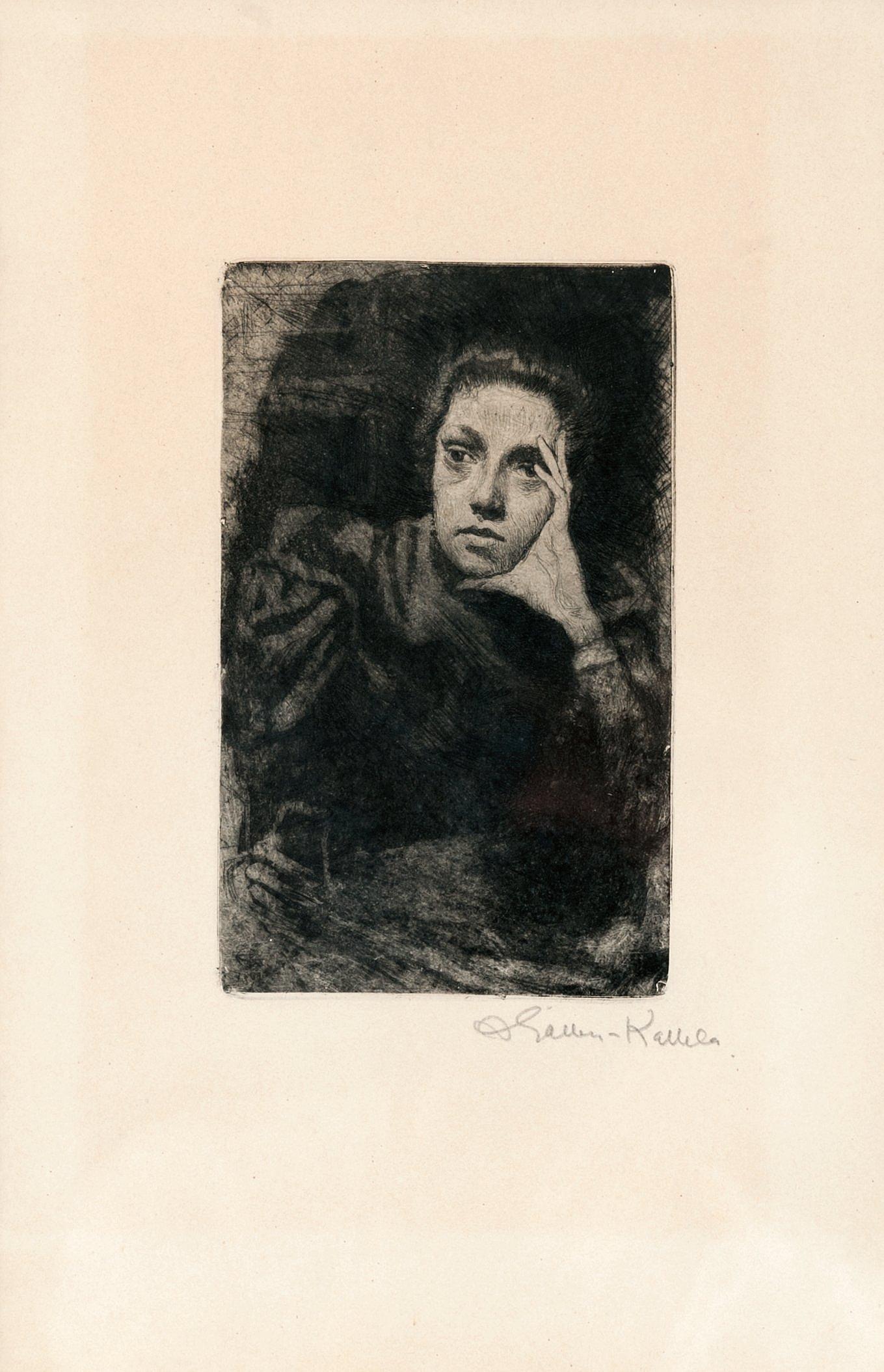 Akseli Gallen-Kallela - Deep In Thought.