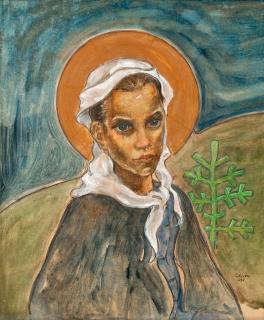 Akseli Gallen-Kallela - Girl From Ruovesi.