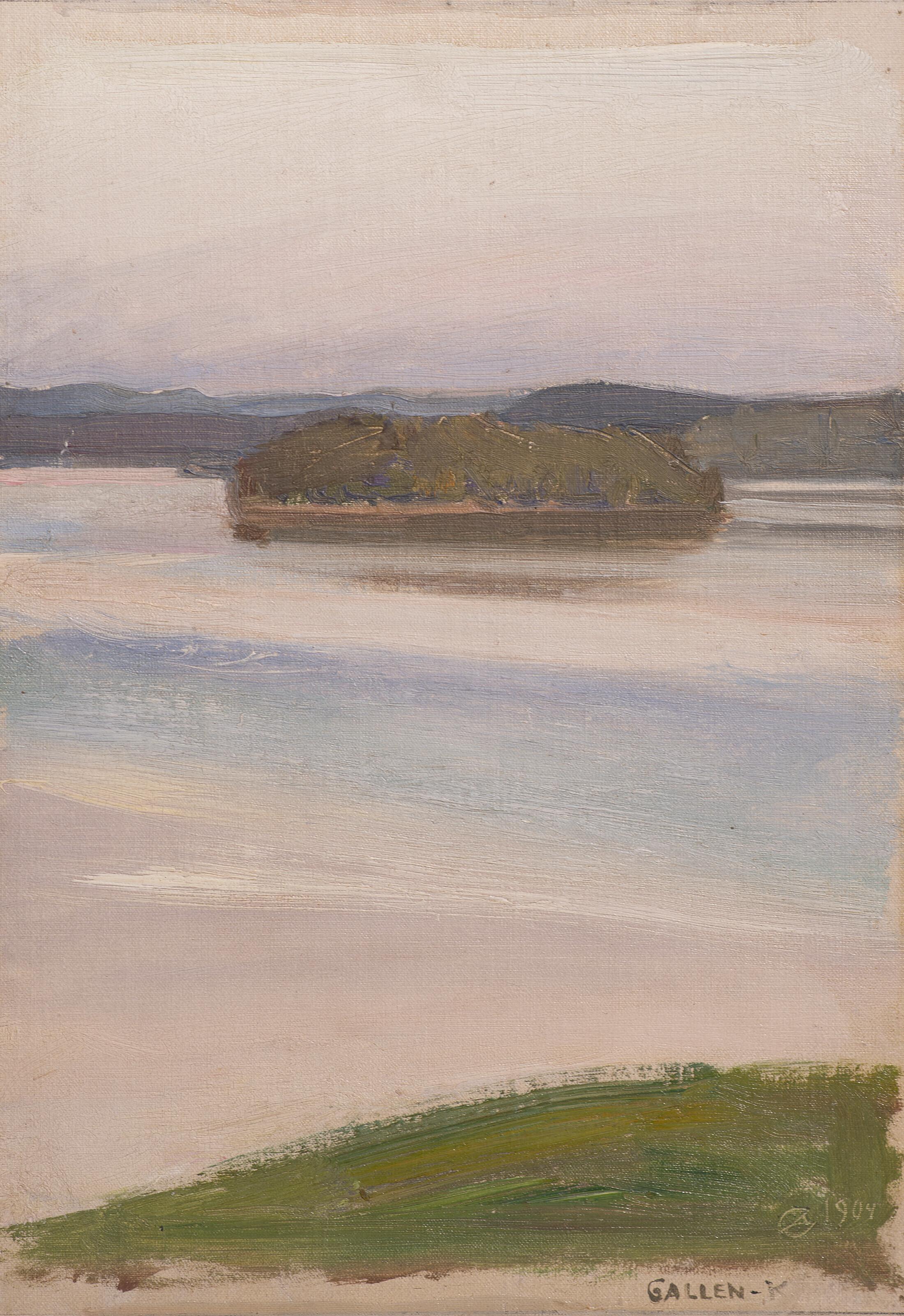 Akseli Gallen-Kallela - Lake Keitele