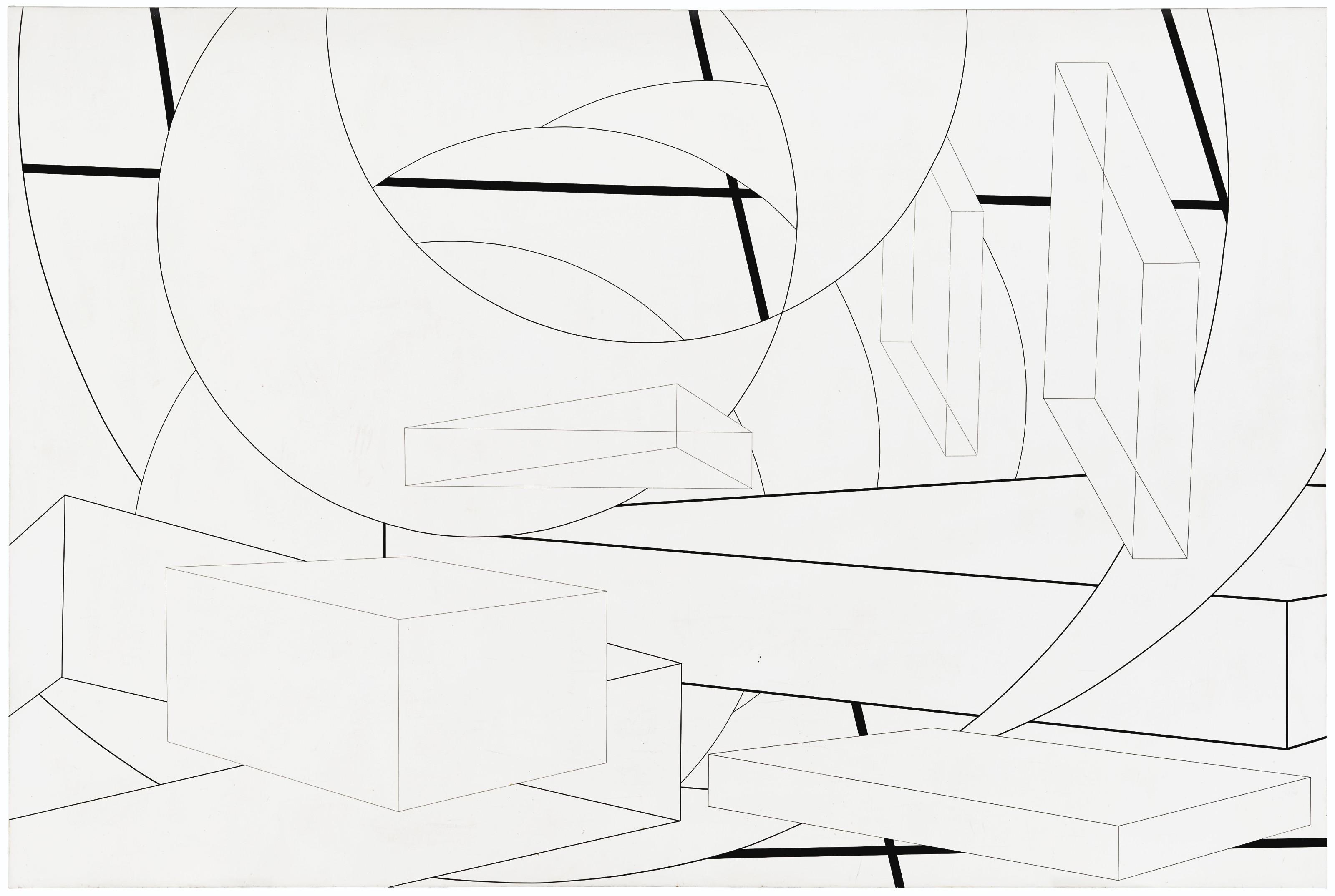 Al Held - Compass Rose