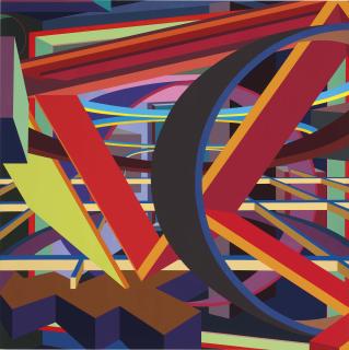 Al Held - Pan North Vii