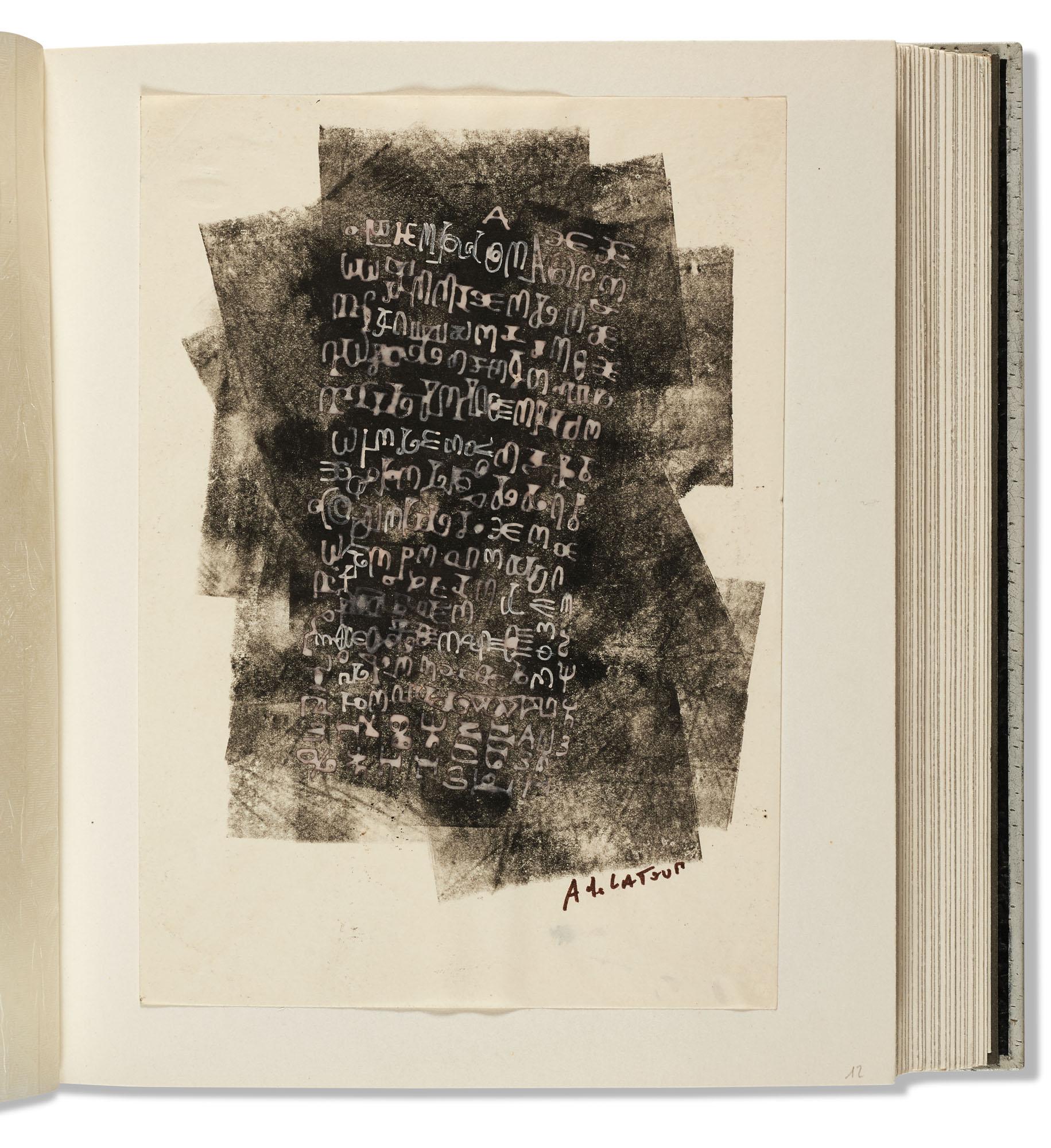 Alain De Latour - Analogien. 5 Kupferstiche